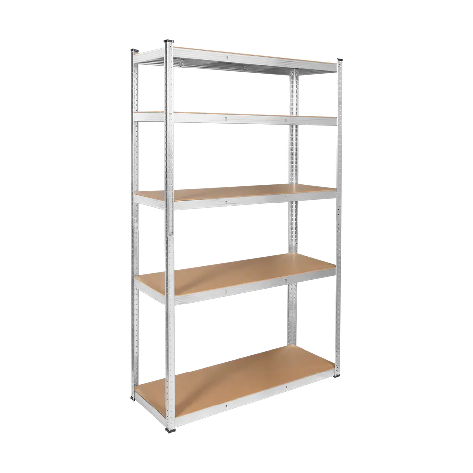 ⁨Metal storage rack 205x120x45 silver Rebel⁩ at Wasserman.eu