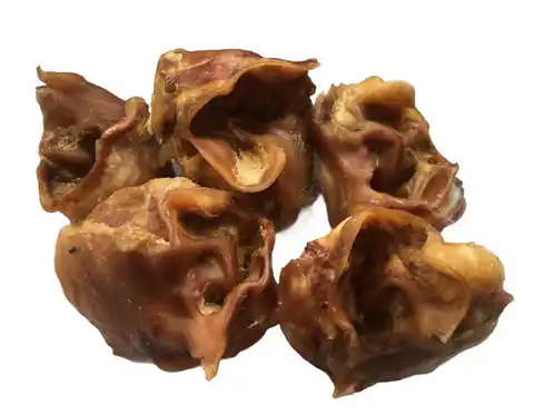 ⁨LUCZE Dried pig's inner ear - chew for dog- 1kg⁩ at Wasserman.eu