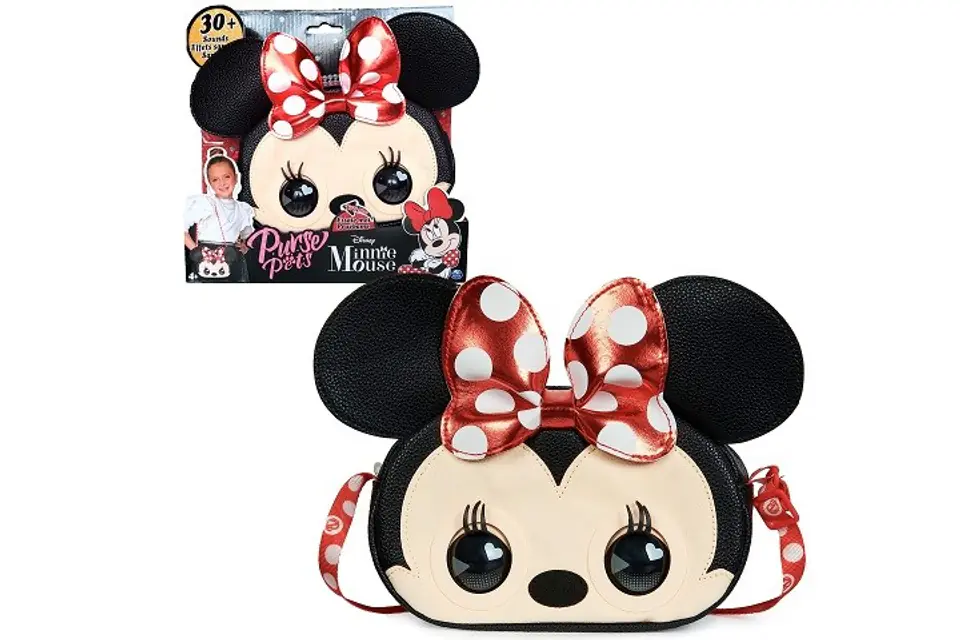 ⁨PROMO Purse Pets X Disney - Torebka Interaktywna Minnie 6067385 p4 Spin Master⁩ w sklepie Wasserman.eu