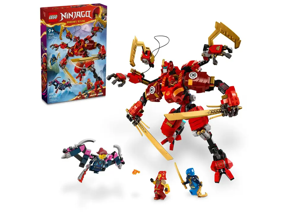 ⁨LEGO NINJAGO 71812 Wspinaczkowy mech ninja Kaia⁩ w sklepie Wasserman.eu