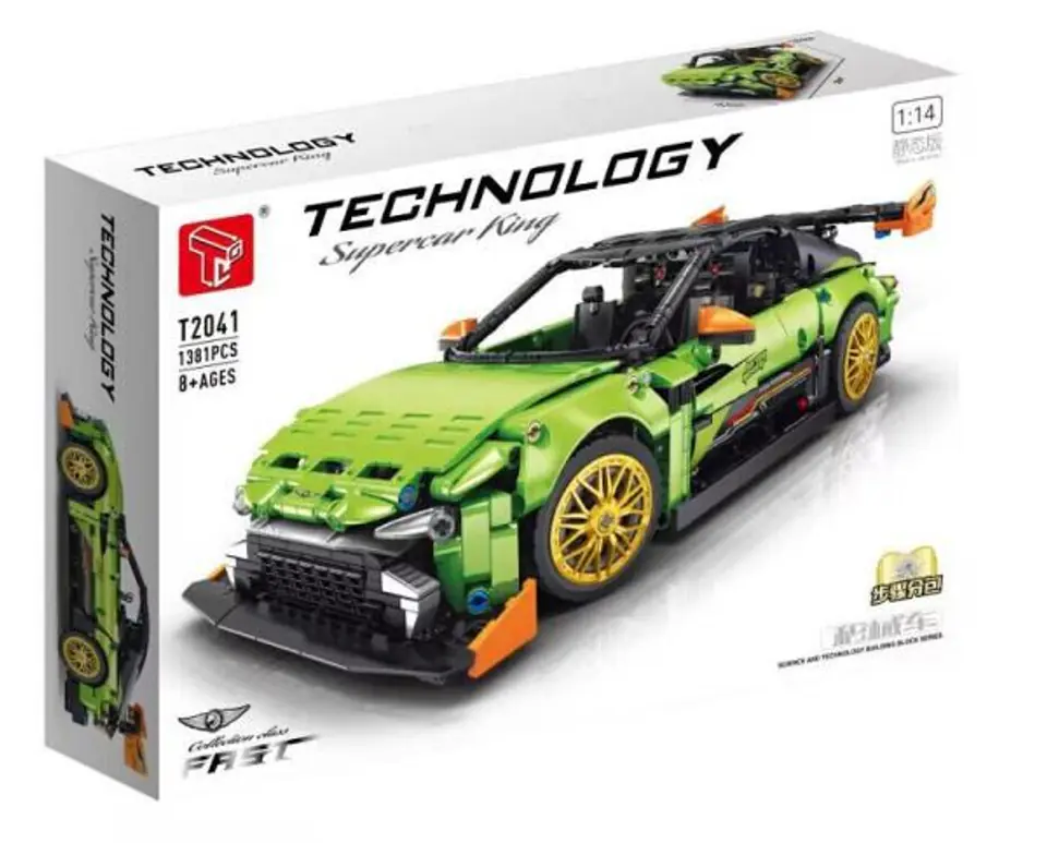 ⁨Building blocks Sports car 1381el 380456⁩ at Wasserman.eu