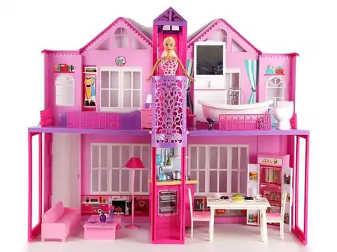 ⁨PROMO Dollhouse with doll and elevator 548497 Adar battery powered⁩ at Wasserman.eu