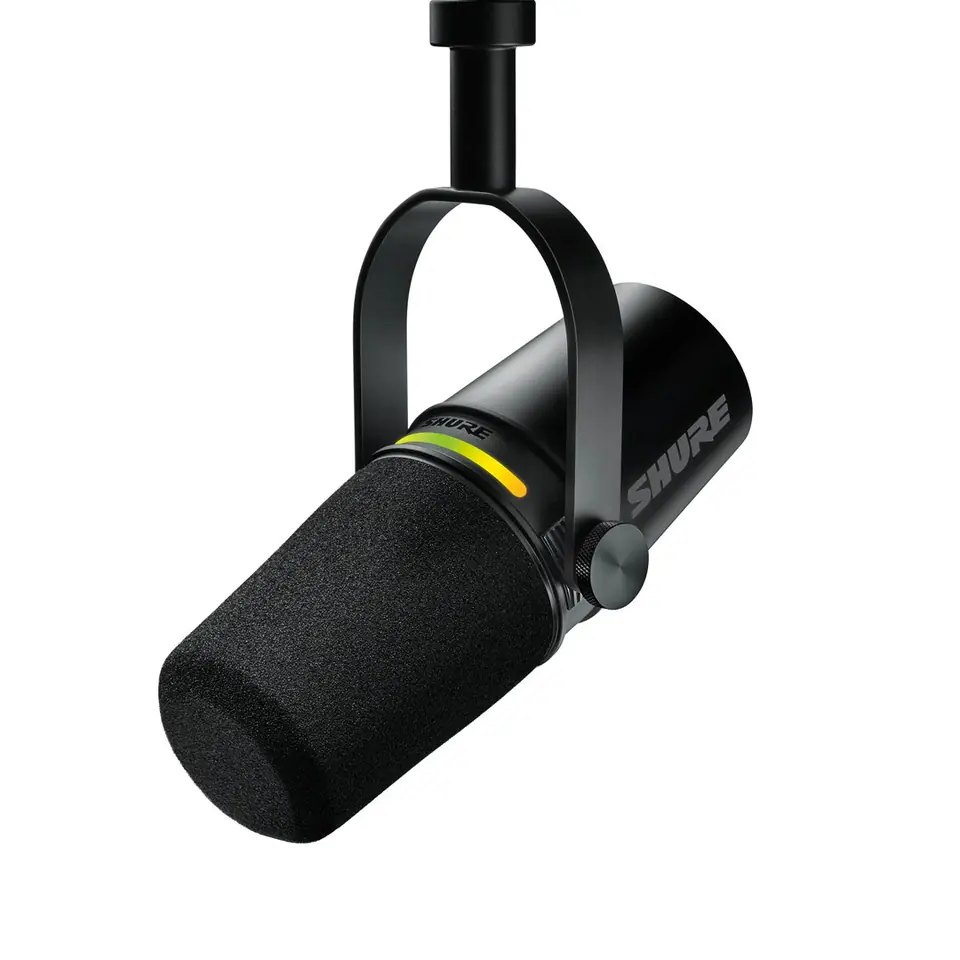 Shure MV7+-K - Mikrofon lektorski/wokalny ze złączem XLR/USB-C Czarny w sklepie Wasserman.eu