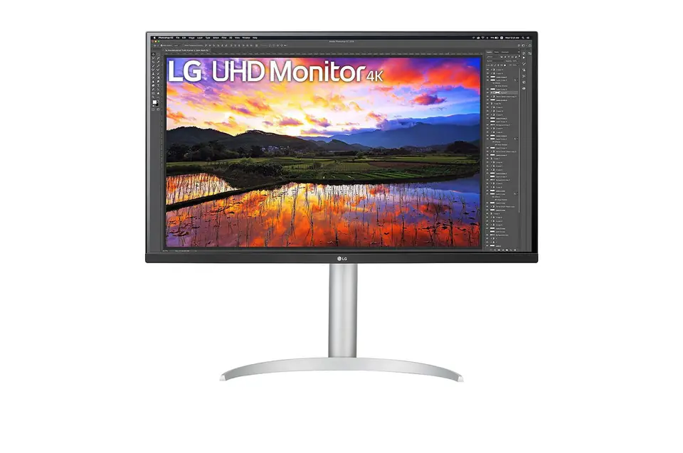 ⁨LG 32UP55NP-W monitor komputerowy 80 cm (31.5") 3840 x 2160 px 4K Ultra HD Biały⁩ w sklepie Wasserman.eu