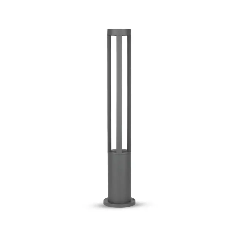 ⁨Garden post V-TAC VT-820 10W LED IP65 80cm 3000K 450lm (SKU 218328) Grey⁩ at Wasserman.eu