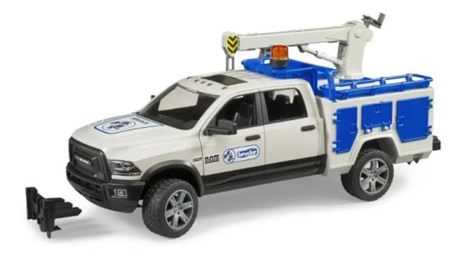 ⁨Auto Dodge RAM 2500 Service With Rotating Light Rooster BRUDER 02509⁩ at Wasserman.eu