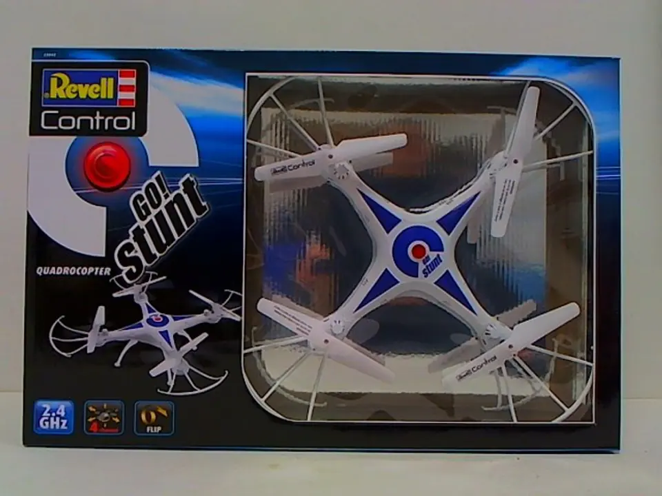 ⁨Revell GO! STUNT 4 wirn. Quadcopter 380 mAh Niebieski, Biały⁩ w sklepie Wasserman.eu