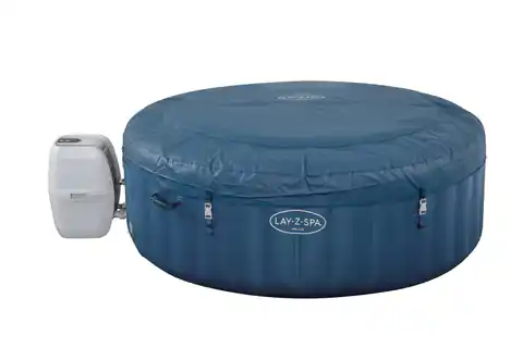 ⁨PROMO Inflatable SPA Pool with Hydromassage Lay-Z-Spa Milan 60029 BESTWAY⁩ at Wasserman.eu