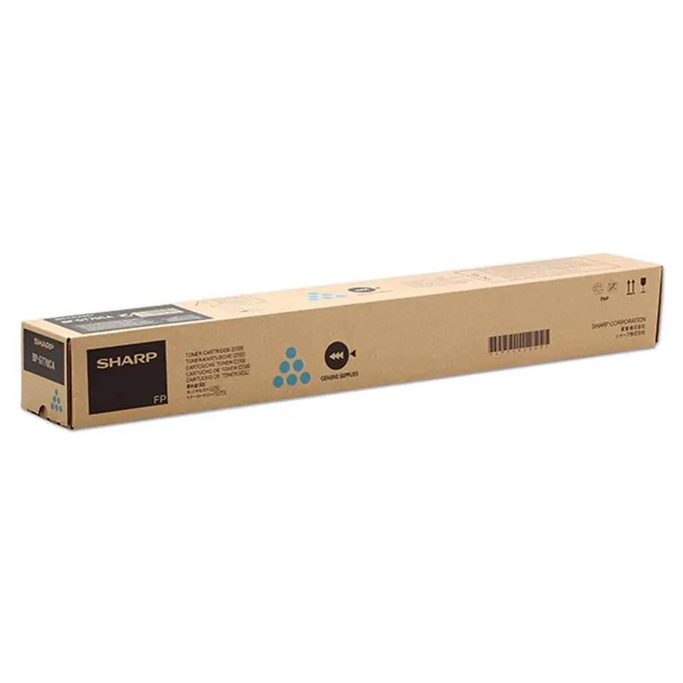 ⁨Toner cartridge - Sharp BPGT70CA⁩ at Wasserman.eu