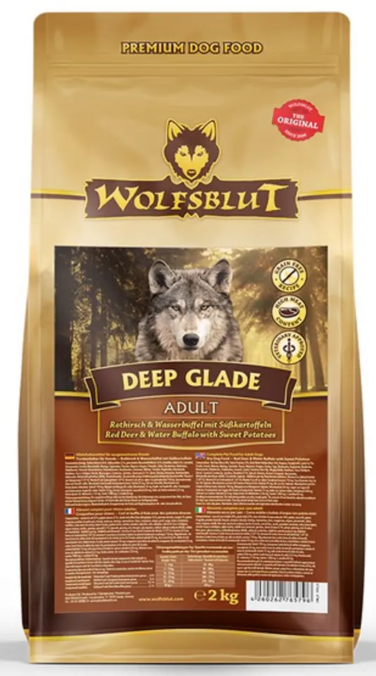 ⁨Wolfsblut Dog Deep Glade - jeleń i bawół 2kg⁩ w sklepie Wasserman.eu