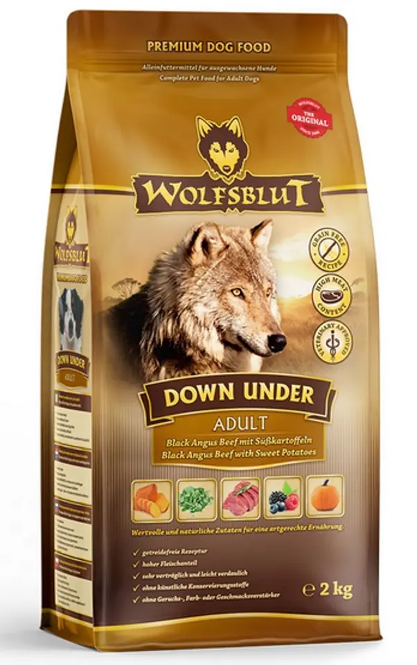 ⁨Wolfsblut Dog Down Under - wołowina angus 12,5kg⁩ w sklepie Wasserman.eu
