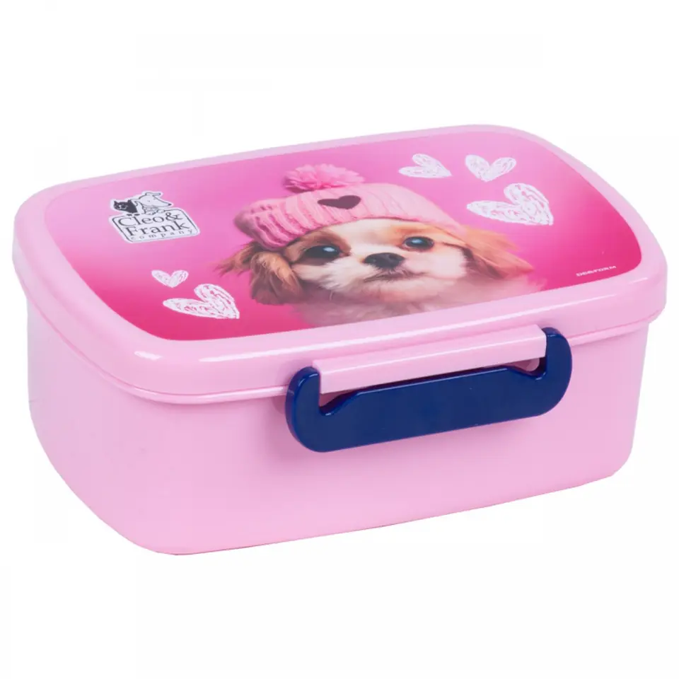 Śniadaniówka Pojemnik Lunchbox Piesek Cleo i Frank w sklepie Wasserman.eu
