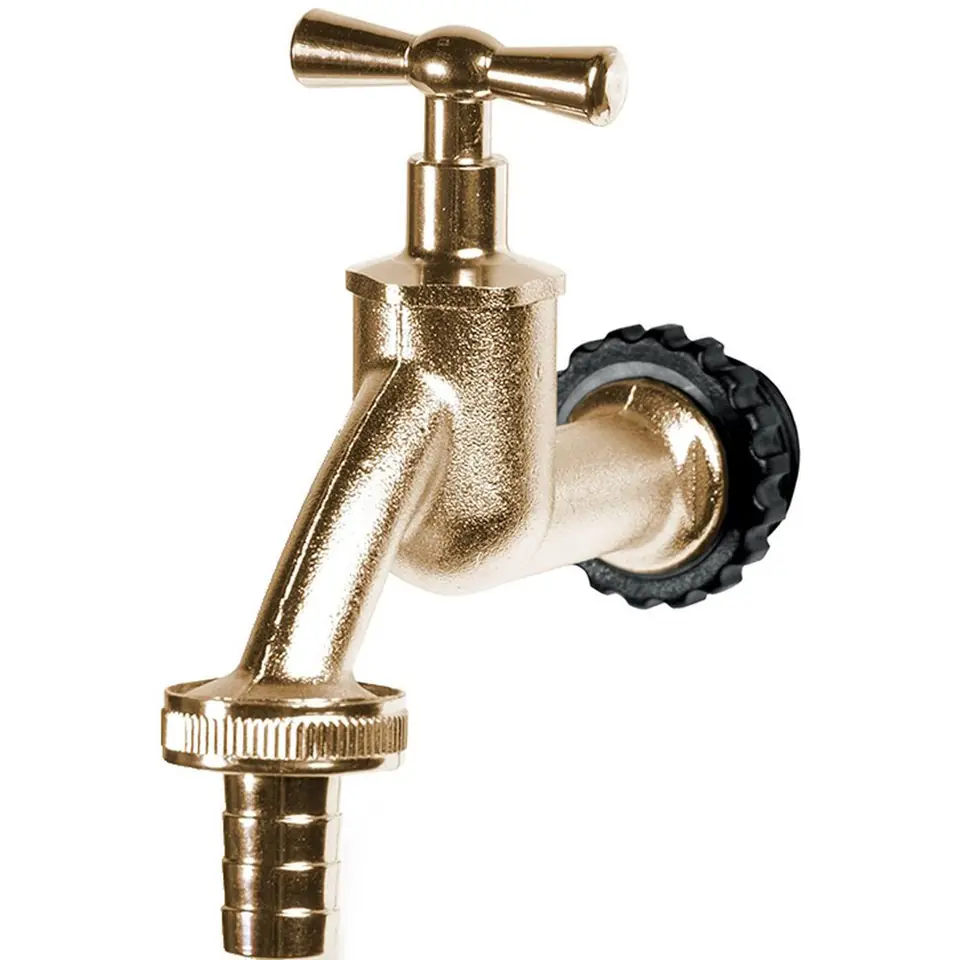 ⁨KRAN DO ZBIORNIKA NA WODĘ DESZCZÓWKĘ TAP GOLD⁩ w sklepie Wasserman.eu