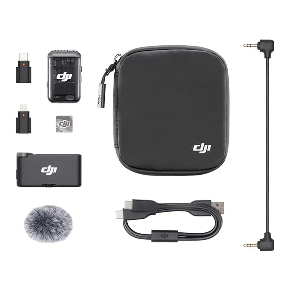 ⁨System mikrofonów bezprzewodowych DJI Mic 2 Basic (1 TX + 1 RX)⁩ w sklepie Wasserman.eu