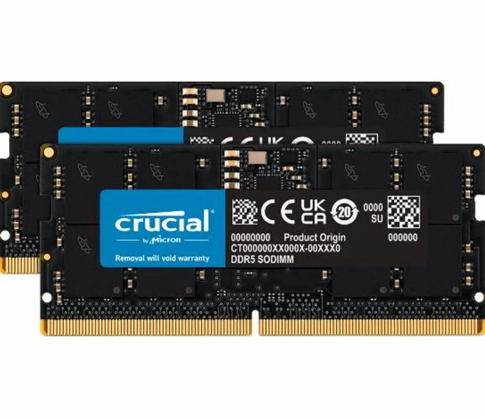 ⁨Notebook memory DDR5 SODIMM 48GB(2*24) /5600 CL46 (16Gbit)⁩ at Wasserman.eu