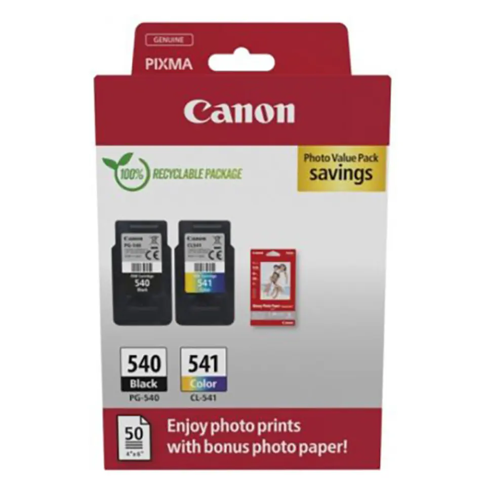 ⁨Canon 5225B013 ink cartridge 2 pc(s) Original Black, Cyan, Magenta, Yellow⁩ at Wasserman.eu