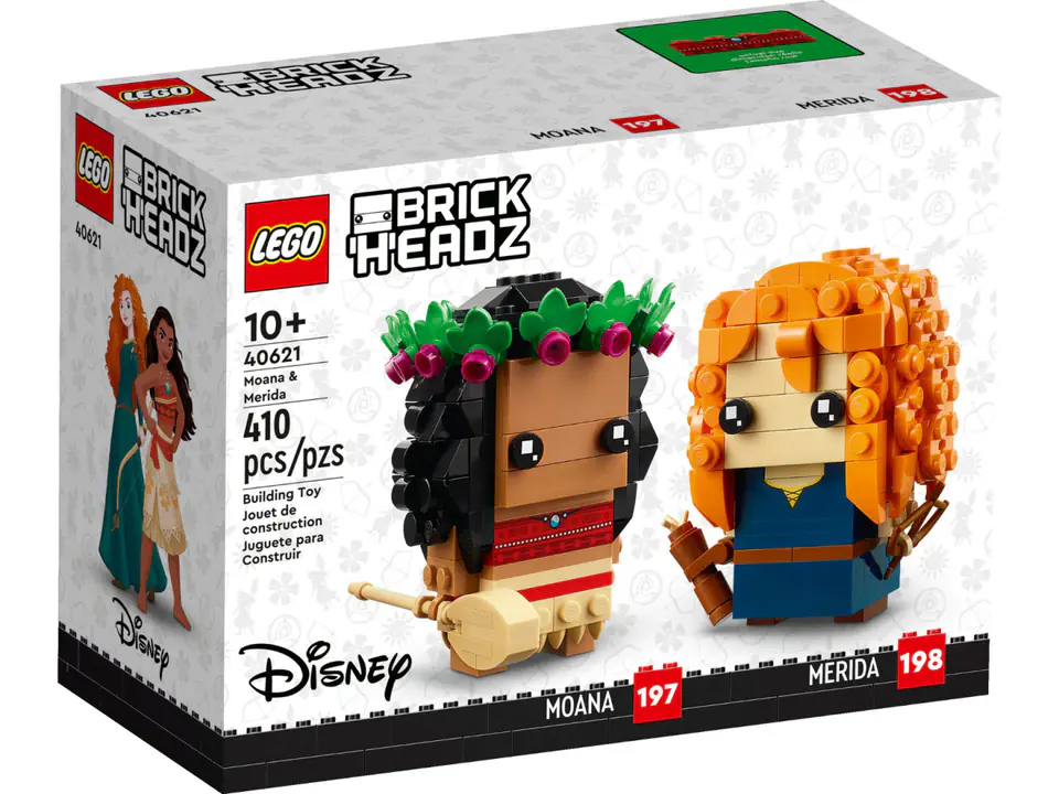 ⁨LEGO 40621 BrickHeadz Vaiana i Merida⁩ w sklepie Wasserman.eu