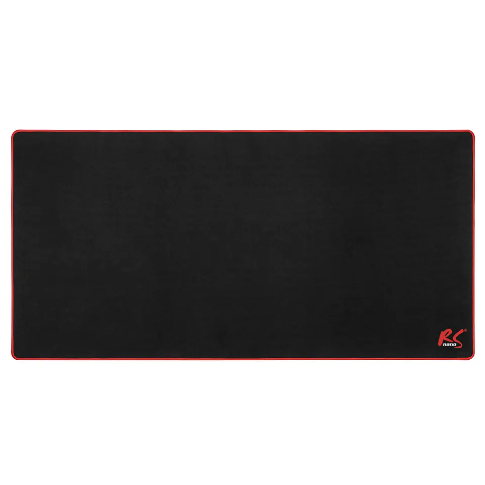 ⁨Podkładka/mata na biurko NanoRS, 1200x600x3mm, czarna, RS173⁩ w sklepie Wasserman.eu