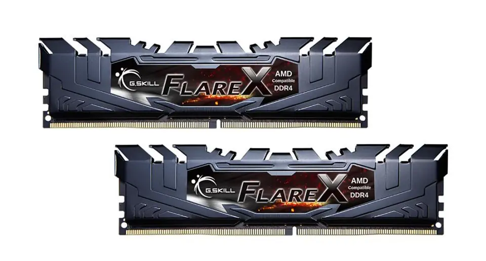 ⁨G.Skill Flare X (for AMD) F4-3200C16D-16GFX memory module 16 GB 2 x 8 GB DDR4 3200 MHz⁩ at Wasserman.eu