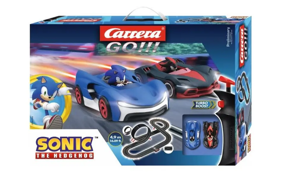 ⁨CARRERA GO!! Sonic track 4.9m 20062566⁩ at Wasserman.eu