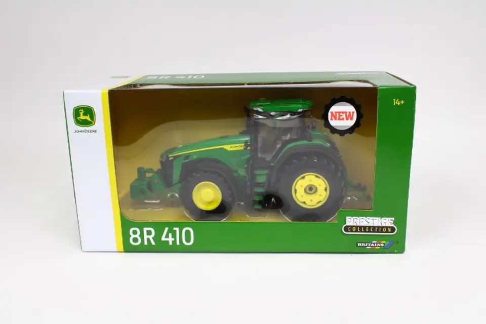 ⁨TOMY Britains John Deere 8R 410 43288⁩ at Wasserman.eu