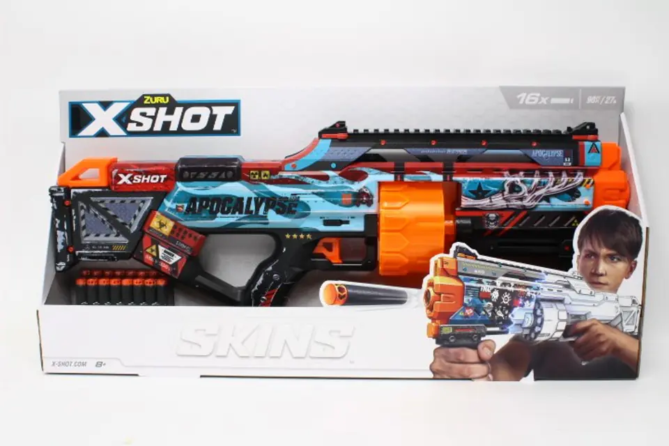 ⁨ZURU X-SHOT Skins Last Launcher16st 36518D 40664⁩ at Wasserman.eu