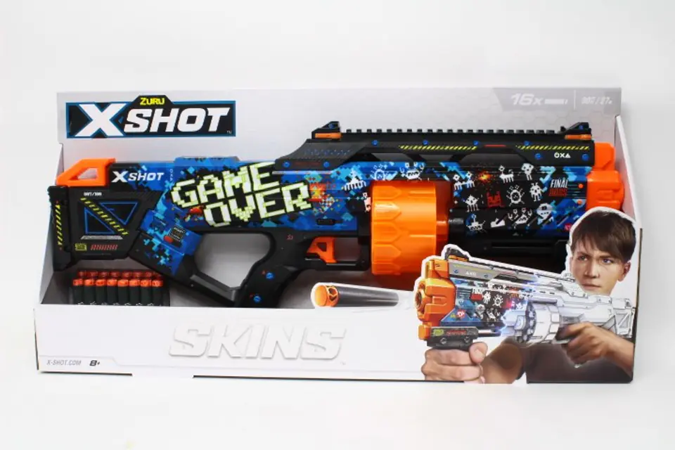 ⁨ZURU X-SHOT Skins Last Launcher16st 36518A 39279⁩ at Wasserman.eu