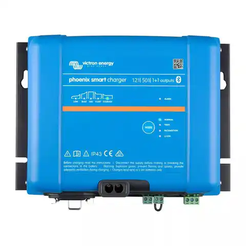 ⁨Charger VICTRON ENERGY Phoenix Smart 12/25 (1+1) 230 V IP43 (PSC125051085)⁩ at Wasserman.eu