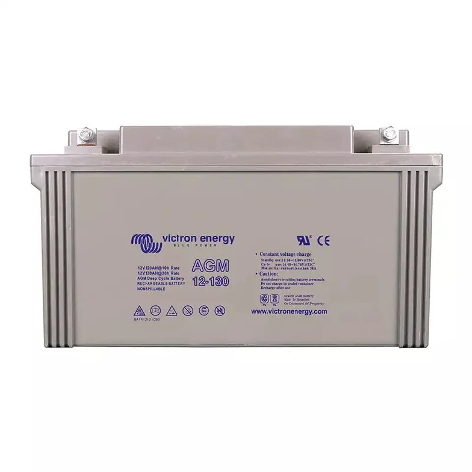 ⁨Battery VICTRON ENERGY AGM Deep Cycle 12V/130Ah (BAT412121084)⁩ at Wasserman.eu