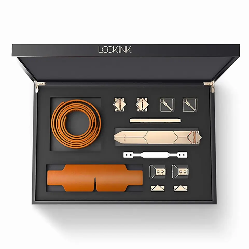 ⁨LOCKINK  zestaw Bondage Teasing & Impact-Play Set Brown⁩ at Wasserman.eu