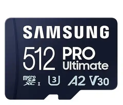 ⁨SD MicroSD Card 512GB Samsung SDXC PRO Ulti.(Class10) Read retail⁩ at Wasserman.eu