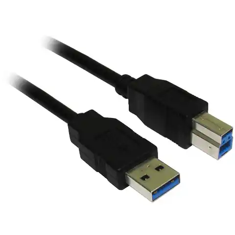 ⁨Kabel USB AKYGA Typ B 1.8⁩ w sklepie Wasserman.eu