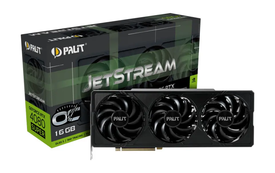 ⁨Palit NED408SS19T2-1032J graphics card NVIDIA GeForce RTX 4080 SUPER 16 GB GDDR6X⁩ at Wasserman.eu