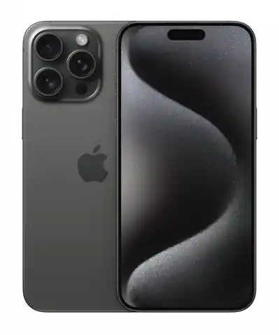 ⁨Smartphone APPLE iPhone 15 Pro Max 512 GB Black Titanium (Czarny) MU7C3PX/A⁩ w sklepie Wasserman.eu