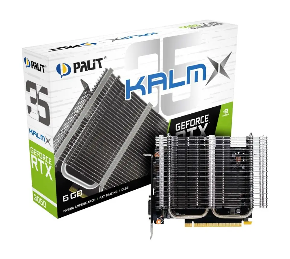 ⁨Karta graficzna GeForce RTX 3050 KalmX 6GB GDDR6⁩ w sklepie Wasserman.eu