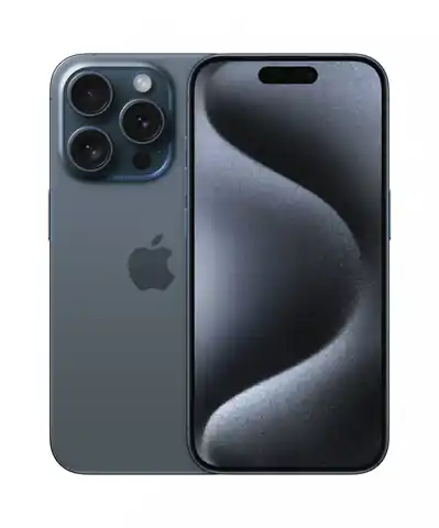 ⁨Smartphone APPLE iPhone 15 Pro 256 GB Błękitny Tytan MTV63PX/A⁩ w sklepie Wasserman.eu