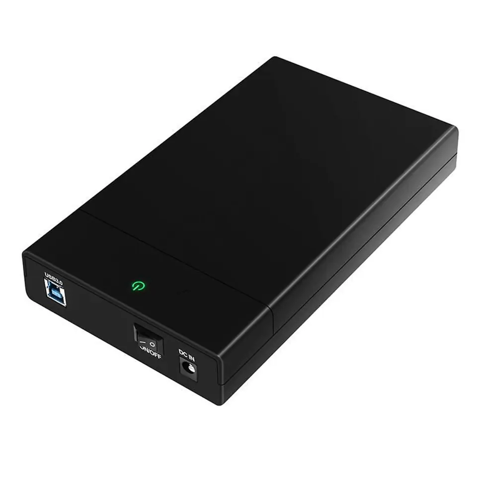 ⁨CoreParts 3.5" USB 3.0 SATA Enclosure EU⁩ w sklepie Wasserman.eu