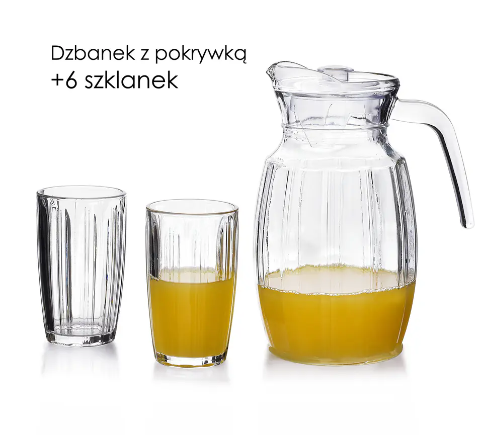 ⁨SOFIA Komplet dzbanek i 6 szklanek 2L, 6x310ml⁩ w sklepie Wasserman.eu