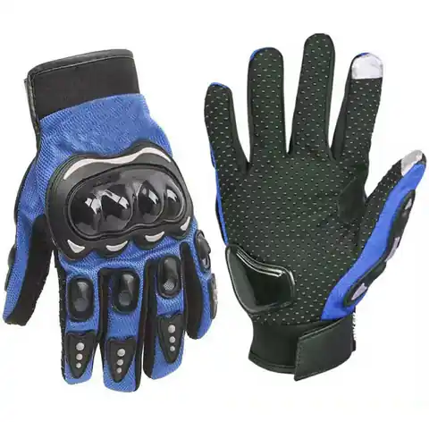 ⁨AG222D Rękawice motocyklowe roz. l blue⁩ w sklepie Wasserman.eu