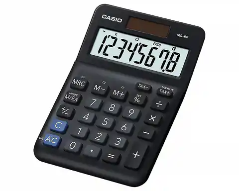 ⁨CASIO MS-8B-S Calculator (1LM)⁩ at Wasserman.eu