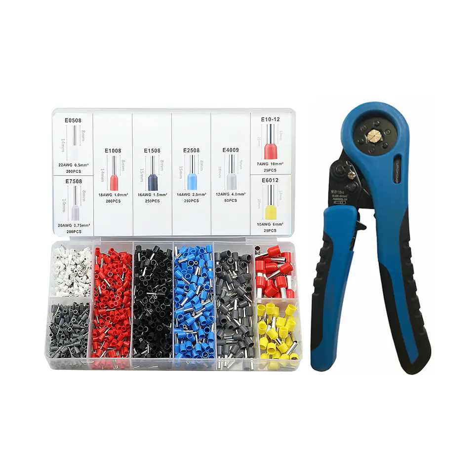 ⁨Insulated Cable Termination Kit + E6223 Crimping Tool⁩ at Wasserman.eu