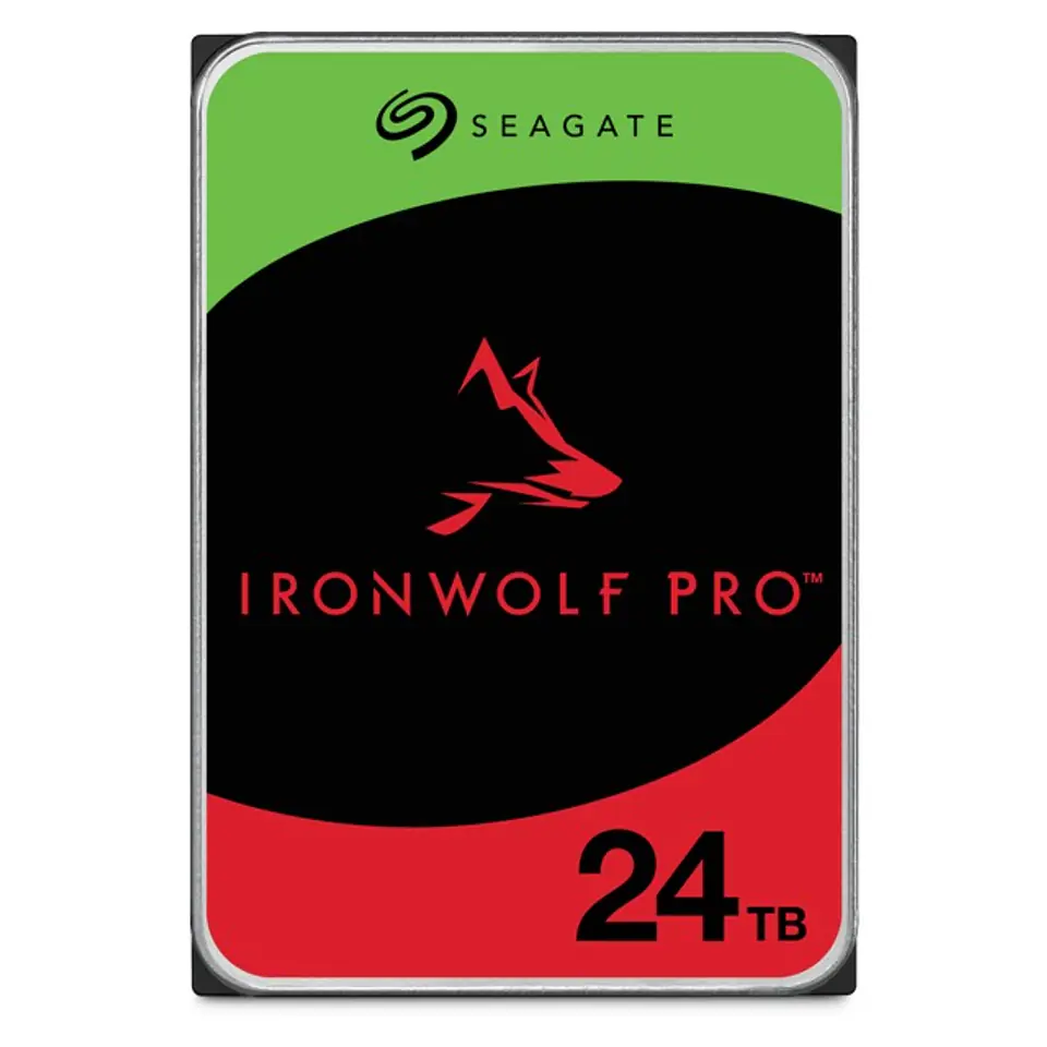 ⁨Dysk twardy SEAGATE IronWolf Pro 24 TB 3.5" ST24000NT002⁩ w sklepie Wasserman.eu