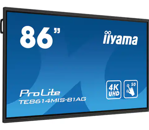 ⁨Monitor IIYAMA 85.6" TE8614MIS-B1AG⁩ w sklepie Wasserman.eu