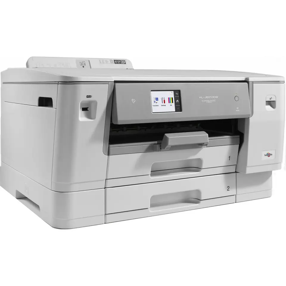 ⁨Brother Printer HL-J6010DW Colour, Inkjet, A3, Wi-Fi, White⁩ at Wasserman.eu