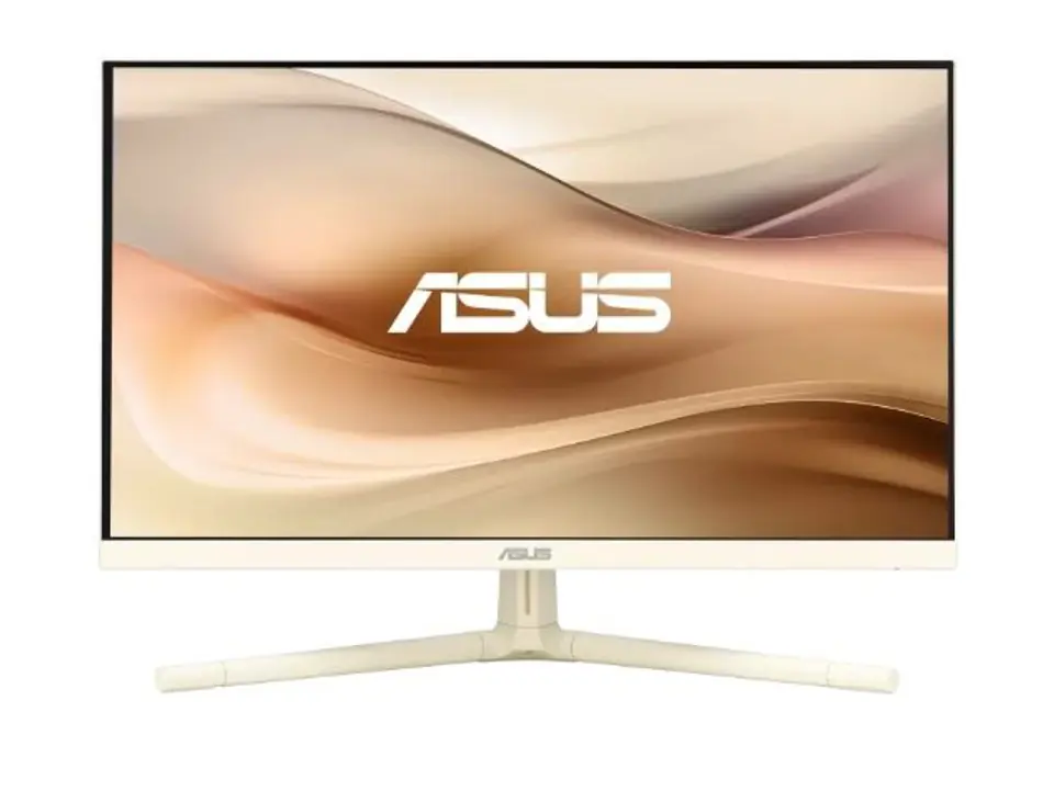 ⁨Monitor ASUS VU249CFE-M (23.8" /TFT IPS /100Hz /1920 x 1080 /Kremowy)⁩ w sklepie Wasserman.eu