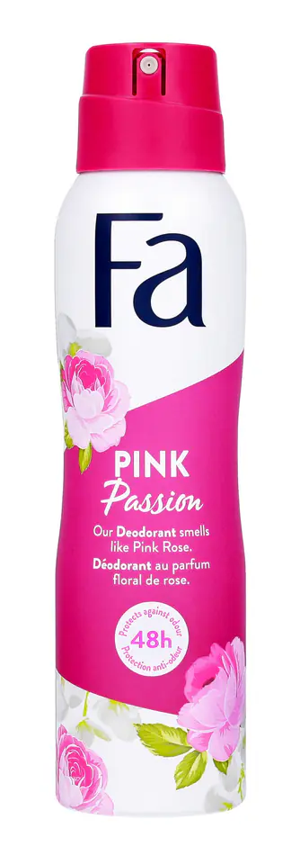 ⁨FA Pink Passion Dezodorant damski w sprayu 150 ml⁩ w sklepie Wasserman.eu