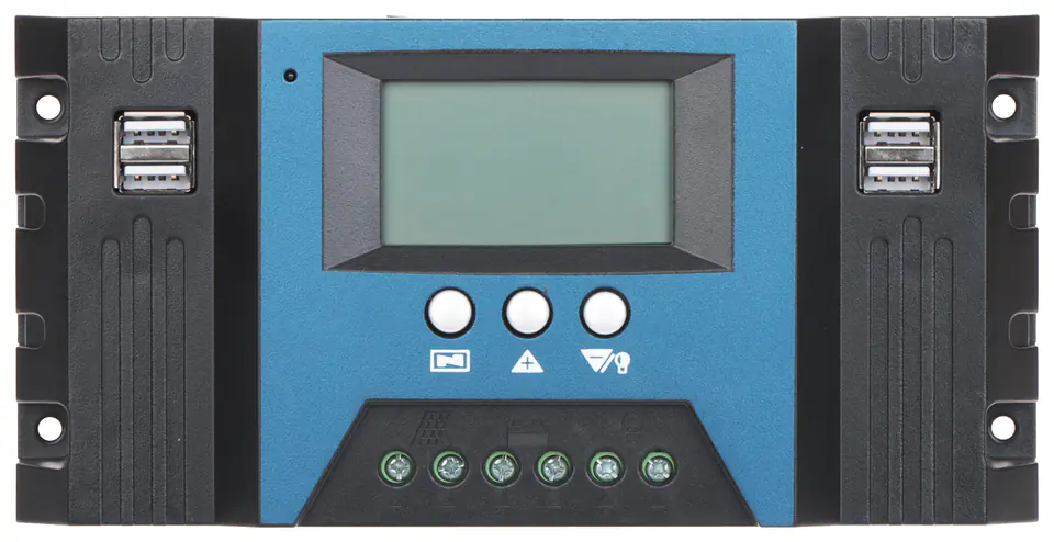 ⁨REGULATOR SOLARNY ŁADOWANIA AKUMULATORÓW SCC-40A-PWM-LCD-S2⁩ w sklepie Wasserman.eu