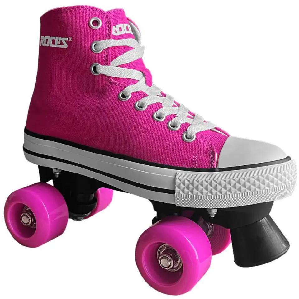 ⁨Wrotki Roces Chuck Classic Roller 550030 (kolor Różowy, rozmiar 37)⁩ w sklepie Wasserman.eu