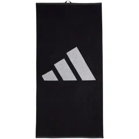 ⁨Ręcznik adidas 3bar (kolor Czarny)⁩ w sklepie Wasserman.eu