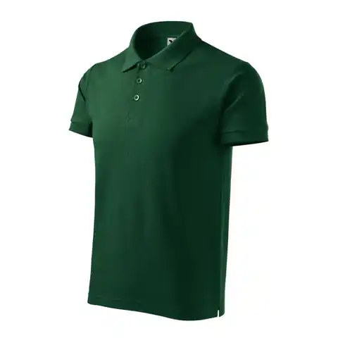 ⁨Koszulka polo Malfini Cotton Heavy M (kolor Zielony, rozmiar XL)⁩ w sklepie Wasserman.eu
